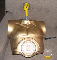 C-3PO Life Size Bust Construction Chest