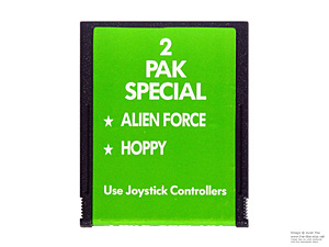 Atari 2600 2 Pak Special Light Green HES Australian Only Game Cartridge PAL