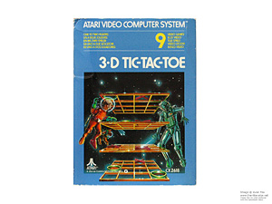 Box for Atari 2600 3-D Tic-Tac-Toe