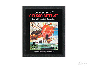 Atari 2600 Air Sea Battle Game Cartridge PAL