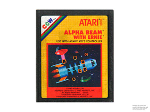 Atari 2600 Alpha Beam with Ernie Game Cartridge PAL