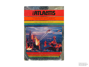 Box for Atari 2600 Atlantis Imagic