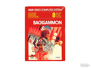 Box for Atari 2600 Backgammon Box for Atari 2600 Backgammon