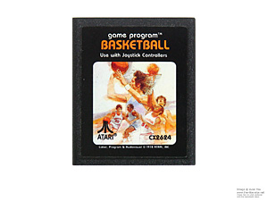 Atari 2600 Basketball Game Cartridge PAL