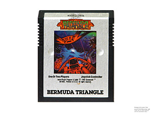 Atari 2600 Bermuda Triangle Game Cartridge PAL