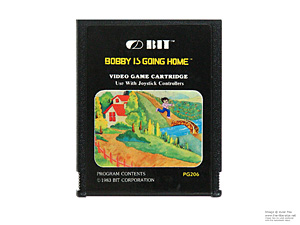 Atari 2600 Bobby is Going Home Bit Corp Game Cartridge PAL Atari 2600 Bobby is Going Home Bit Corp Game Cartridge PAL