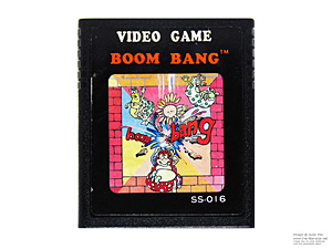 Atari 2600 Boom Bang Rainbow Vision Australian Only Game Cartridge PAL
