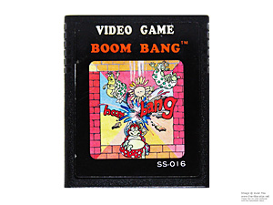 Atari 2600 Boom Bang Rainbow Vision Australian Only Game Cartridge PAL Atari 2600 Boom Bang Rainbow Vision Australian Only Game Cartridge PAL