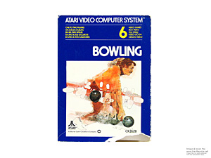 Box for Atari 2600 Bowling