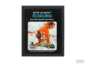 Atari 2600 Bowling Game Cartridge PAL