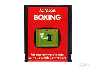 Atari 2600 Boxing HES Australian Only Game Cartridge PAL