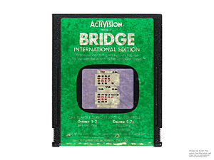 Atari 2600 Bridge Interntaional Edition Game Cartridge PAL
