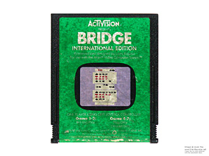 Atari 2600 Bridge Interntaional Edition Game Cartridge PAL Atari 2600 Bridge Interntaional Edition Game Cartridge PAL