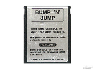 Bump n Jump Telegames Game Cartridge PAL