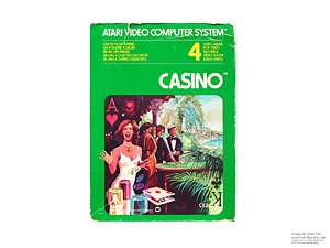 Box for Atari 2600 Casino