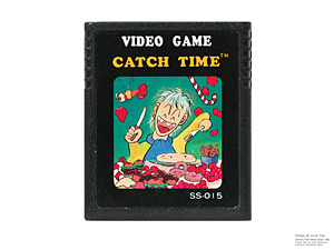 Atari 2600 Catch Time Rainbow Vision Australian Game Cartridge PAL Atari 2600 Catch Time Rainbow Vision Australian Game Cartridge PAL