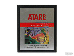 Atari 2600 Centipede 1982 Release Game Cartridge PAL