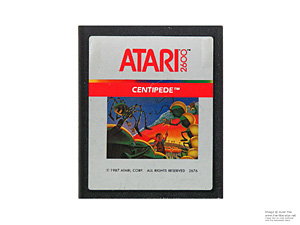 Atari 2600 Centipede 1987 Release Game Cartridge PAL