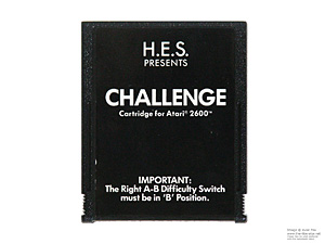 Atari 2600 Challenge HES Game Cartridge PAL Atari 2600 Challenge HES Game Cartridge PAL
