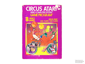 Box for Atari 2600 Circus Atari Box for Atari 2600 Circus Atari