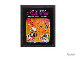 Atari 2600 Circus Atari Game Cartridge PAL