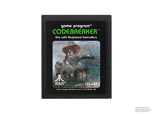 Atari 2600 Codebreaker Game Cartridge PAL