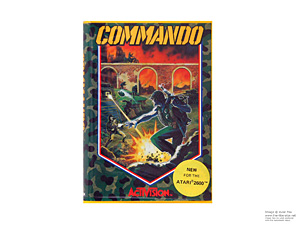 Box for Atari 2600 Commando HES Box for Atari 2600 Commando HES