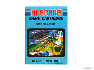 Box for Atari 2600 Condor Attack Action Hi-Score Box for Atari 2600 Condor Attack Action Hi-Score