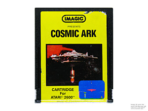 Atari 2600 Cosmic Ark Imagic Game Cartridge PAL