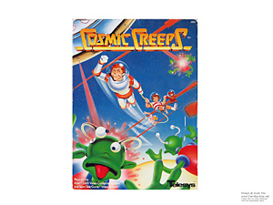 Box for Atari 2600 Cosmic Creeps Telesys Box for Atari 2600 Cosmic Creeps Telesys