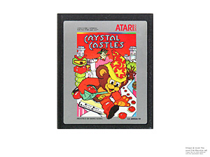 Atari 2600 Crystal Castles Game Cartridge PAL