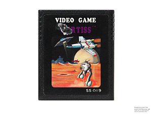 Atari 2600 Crutiss Rainbow Vision Australian Game Cartridge PAL