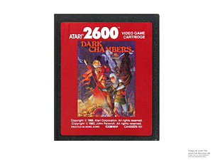 Atari 2600 Dark Chambers Game Cartridge PAL