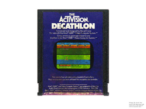 Atari 2600 Decathlon Game Cartridge PAL