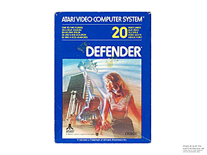 Box for Atari 2600 Defender