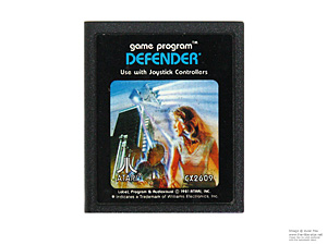 Atari 2600 Defender Game Cartridge PAL