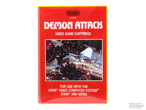 Box for Atari 2600 Demon Attack HES Australian Only