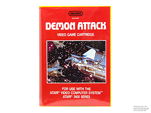 Box for Atari 2600 Demon Attack HES Australian Only Box for Atari 2600 Demon Attack HES Australian Only