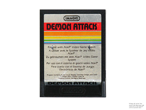 Atari 2600 Demon Attack Imagic Game Cartridge PAL
