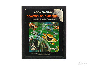 Atari 2600 Demons to Diamonds Game Cartridge PAL Atari 2600 Demons to Diamonds Game Cartridge PAL