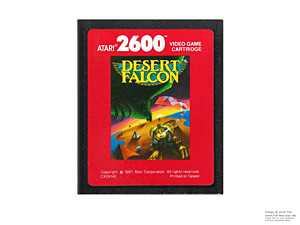 Atari 2600 Desert Falcon Game Cartridge PAL