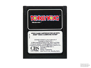 Atari 2600 Donkey Kong CBS Game Cartridge PAL
