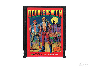 Atari 2600 Double Dragon Game Cartridge PAL