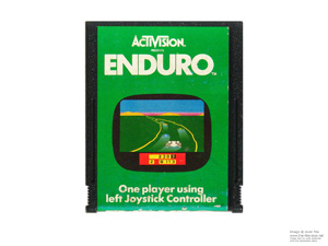 Atari 2600 Enduro HES Australian Only Game Cartridge PAL