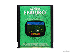 Atari 2600 Enduro Activision International Edition Game Cartridge PAL