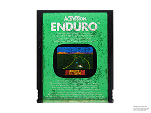 Atari 2600 Enduro Activision International Edition Game Cartridge PAL Atari 2600 Enduro Activision International Edition Game Cartridge PAL