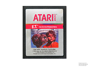 Atari 2600 ET the Extra-Terrestrial Game Cartridge PAL