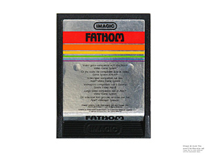 Atari 2600 Fathom Imagic Game Cartridge PAL Atari 2600 Fathom Imagic Game Cartridge PAL