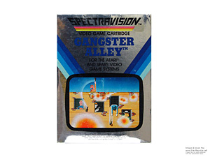 Box for Atari 2600 Gangster Alley Spectravision / Spectravideo Box for Atari 2600 Gangster Alley Spectravision / Spectravideo
