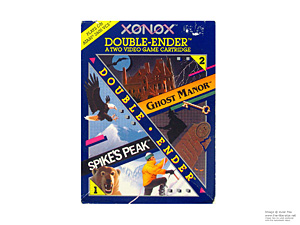 Box for Atari 2600 Ghost Mannor Spikes Peak Box for Atari 2600 Ghost Mannor Spikes Peak